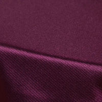 Nappe de table de mariage personnalisée avec logo, en satin, écologique, imperméable, de haute qualité pour restaurant, banquet, fête