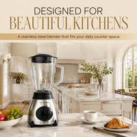 Mixeur Électrique Domestique Multifonctionnel en Verre, Norme Européenne, pour Jus et Aliments – Meilleure Vente