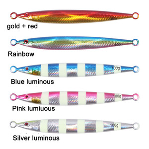 Señuelos de plomo para pesca en el mar, plantilla luminosa de 60g/80g/100g/150g/200g - Product Image 4