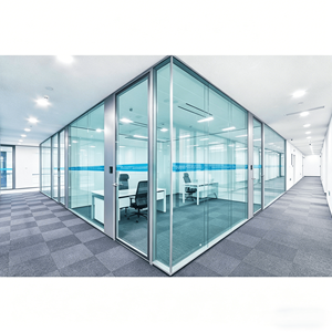 SZMK <span class=keywords><strong>Cloison</strong></span> de bureau insonorisée de luxe en aluminium et verre, hauteur réglable, <span class=keywords><strong>cloison</strong></span> modulaire moderne pour chambre, salle à manger, extérieur - Product Image 2
