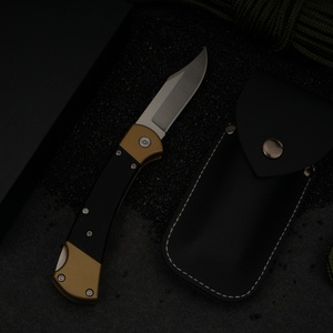Cuchillo Plegable para Camping BUCK112 D2 con Punta de Lanza, Empuñaduras G10, Perilla de Pulgar, Cuchillo de Bolsillo DIY OEM - Product Image 3