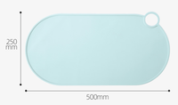 Tapis en silicone de qualité supérieure résistant à la chaleur porte-pot antidérapant Table et contre-protecteur coussinets chauffants flexibles