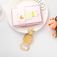 Décapsuleur créatif en métal en forme d'ananas, petit cadeau pour mariage, anniversaire, fête, décapsuleur à bière en alliage de zinc
