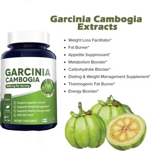 OEM <span class=keywords><strong>Garcinia</strong></span> <span class=keywords><strong>Cambogia</strong></span> <span class=keywords><strong>Capsules</strong></span> Platte Buik Appétitcontrole Gewichtsbeheersing Afvaldieet Supplement voor Mannen & Vrouwen - Product Image 3