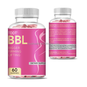 TDDT BBL Gummies 60 Count Dietary Supplement for Women Butt Enhancement Firming Lifting <b>Gummy</b> <b>Candy</b> - Product Image 1
