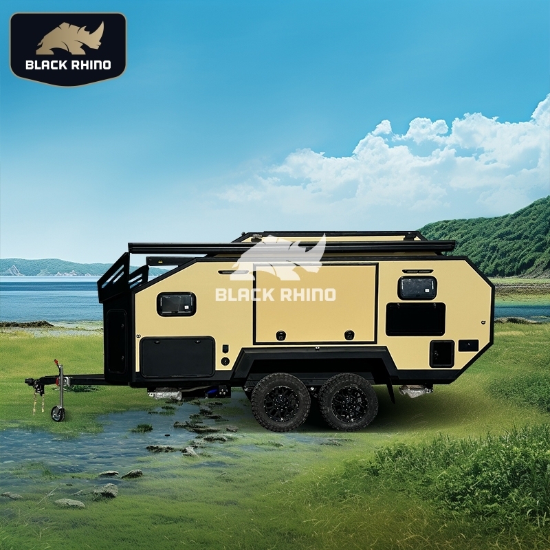 OTR Folding Motorcycle Trailer off Road
