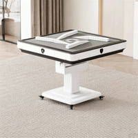 Nouvelle table de mahjong pliable Dericsson, table de mahjong automatique à roulettes
