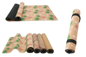 2025 Custom <strong>Print</strong> Cork Yoga <strong>Mat</strong> Lightweight Certified Material Outdoor Non-slip Fitness Cork Yoga <strong>Mat</strong> - Product Image 6