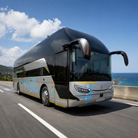 TENG LONG Autocar de luxe personnalisable neuf de 12 m, 53 places, transmission manuelle diesel, norme d'émission Euro 5