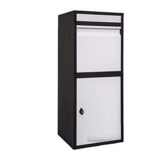 Wall Mounted smart parcel drop box for mail and parcel outdoor parcel delivery box