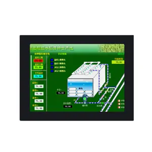 Özel üretici TPC-8170E 17 "XGA TFT LCD rezistif dokunmatik ekran endüstriyel Panel PC