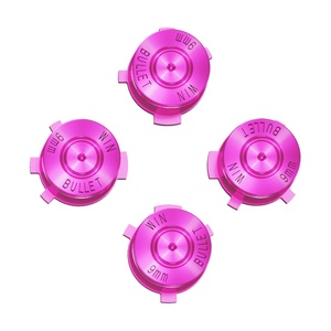 ปุ่มโลหะ EXtremeRate สีม่วงแบบกำหนดเอง ปุ่ม ABXY สำหรับอุปกรณ์เสริมคอนโทรลเลอร์ PS5 - Product Image 2