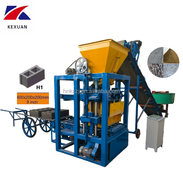 Promotion KX4-26 Block Machine  Fully Automatic Hollow Concrete Cement Interlocking Brick Making Machinery