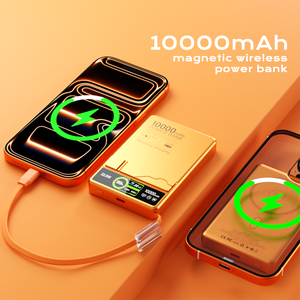 Chargeur magnétique ultra-rapide 10000mAh, chargeur sans fil 15W, chargeur rapide PD20w avec écran numérique LED - Product Image 6