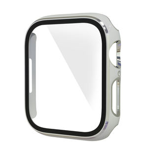 Boîtier PC dur compatible avec <span class=keywords><strong>Apple</strong></span> <span class=keywords><strong>Watch7</strong></span> 41mm 45mm avec protecteur d'écran en verre trempé Ultra-mince HD Clear Protective Cover - Product Image 5
