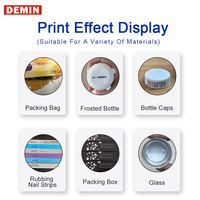 Demin 2024 nouveaux produits imprimante à jet d'encre petites entreprises casquettes et Logo Date texte imprimante fournitures Cartons tasse Machines d'impression