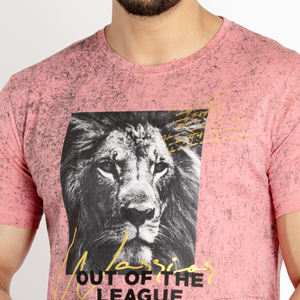 T-shirt surdimensionné en coton 100% lourd 2024 T-shirt d'été uni Streetwear T-shirt brodé pour hommes - Product Image 3