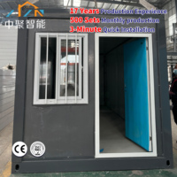 Usine de fabrication : Installation rapide de maisons modulaires pliables de type Z, conteneurs habitables, mini-maisons préfabriquées dépliables, vente en gros