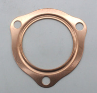 Joints de collecteur d'échappement en cuivre de 2-1/2 pouces réutilisables pour SBC BBC 302 350 454 2,5 pouces Pièces automobiles VA0286