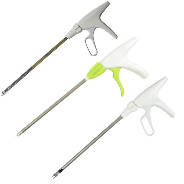 Continuous Laparoscopic Titanium Clip Disposable Clip Applier 5/10mm with Integrated Counter