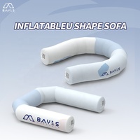Ensemble de meubles de jardin gonflables pour événements en plein air, camping, plage, chaise longue, canapé, fauteuil, doux, étanche à l'air
