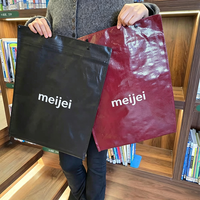 Sacs de livraison en tissu tissé réutilisables avec logo couleur personnalisé, étanches, laminés, écologiques, à bouton-pression – En stock
