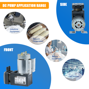 OEM ODM KMDP-C1 Pompe à <span class=keywords><strong>air</strong></span> sans balais 24V CC 10W 280kPa/-80kPa Mini pompe à vide à diaphragme - Product Image 3