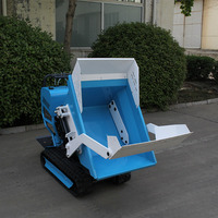 In China Hergestellter Mini-Lader mit CE- und EPA-Zertifizierung für Landwirtschaft, Bau und Mikrobergbau, Diesel-Raupenkipper, Schlamm-Buggy mit Frontmotorpumpe