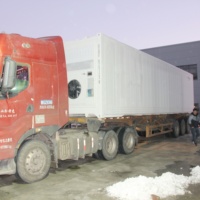 Pemantauan Jarak Jauh Kontainer Reefer Pintar Kontrol Suhu Gas Terintegrasi Garansi 1 Tahun untuk Pengiriman Buah Lintas Negara Dingin