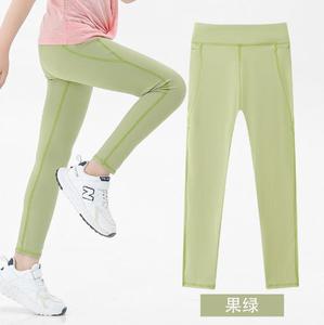 Leggings de Cintura Alta con Efecto Desnudo 2025, Leggings Deportivos para Mujer, Pantalones de Yoga para Correr, Leggings Sin Costuras para Gimnasio, Pantalones Ajustados para Niños - Product Image 5