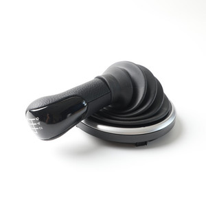Pomo de palanca de cambios para coche, negro, de cuero, ergonómico, de 6 velocidades, para Ford Fiesta Mondeo Focus - Product Image 4