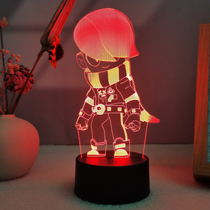 Figurine de combat dans la nature sauvage, Sergi Edgar, Modèle d'astronaute Alphonspat à sept couleurs changeantes avec contrôle tactile pour adolescents - Product Image 4