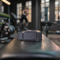 Fitcare F24H Moniteur de fréquence cardiaque unisexe étanche 3 ATM / Connectivité ANT+ 5.0 Autonomie de la batterie de 14 jours pour tous les sports
