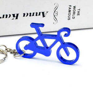 <span class=keywords><strong>Porte</strong></span>-clés décapsuleur de bouteille de vélo avec logo personnalisé, en alliage de zinc, multicolore, gravé au laser, cadeau pour les amateurs de cyclisme, vente en gros - Product Image 6