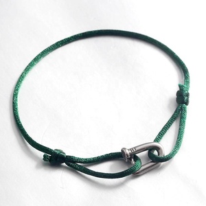 Pulsera de cuerda de <span class=keywords><strong>Amistad</strong></span> de <span class=keywords><strong>amor</strong></span> de <span class=keywords><strong>uñas</strong></span> dobladas - Product Image 6