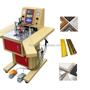 写真フレームUnderpinner新デザインフレームジョイナーマシンクランプジョイント写真付きPS/ウッドフレームネイリングマシン - Product Image 2