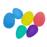 Pelota Antiestrés de TPE con Agarre Ergonómico para Ejercicios y Masaje de Manos
