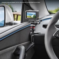 Support de téléphone magnétique pour voiture avec charge sans fil, rotation à 360 degrés, garantie de 3 ans, compatible Tesla Model Y/3 Highland 2024-2025, pour la portière