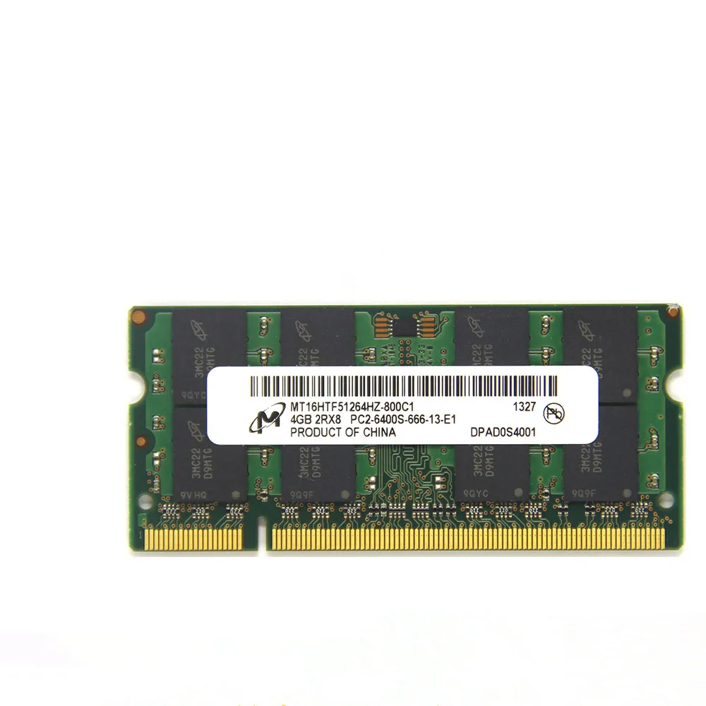 DDR2 4 ГБ SODIMM RAM ноутбук памяти PC2 533 667 800 мГц 1,8 В Ddr2 Ram