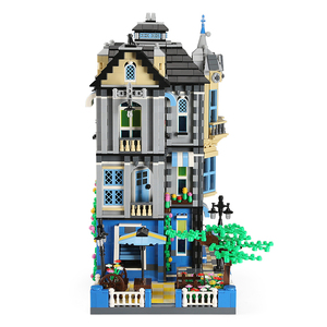 Wange 6310สวนกาแฟบ้านของเล่นการศึกษาอาคารบล็อกเข้ากันได้กับแบรนด์ที่สำคัญทั้งหมดอาคารบล็อกสำหรับเด็ก - Product Image 5