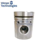 Piston WESPC avec axe de piston de haute qualité OE50578/1, compatible avec les moteurs diesel Perkins 2006, 2006TTAG, 2006TWG, pièce de rechange