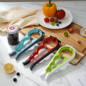 Ouvre-boîte multifonctionnel quatre en un ouvre-bouteille de boisson bouchon Twister quatre positions anti-dérapant bouchon Twister Gadgets de cuisine - Product Image 4
