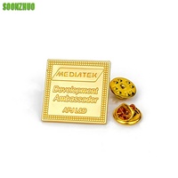 Broche personnalisée en alliage de zinc, épinglette en émail souple, badge métallique sur mesure, fournisseur d'usine fiable, exportateur de confiance