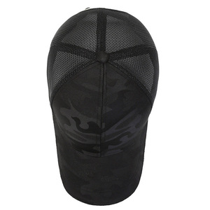 Women's Mesh Trucker Cap Breathable Sun Protection Spring Summer Outdoor Sports Hat Black White Pink - Product Image 2