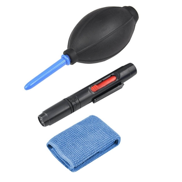 Cheap Popular Camera Lens Cleaning Kit Portable Universal Digital Cameras Cleaner 3 in 1 Camera Lens Clean Tools Set