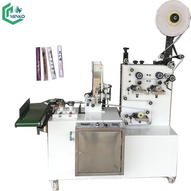 Máquina automática de embalaje de palillos envuelta de papel individual/doble para la industria alimentaria