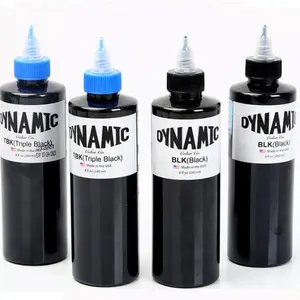 Hoge Kwaliteit Originele Dynamische Tattoo Inkt Triple Black Made In Usa 8Oz 240Ml 30Ml