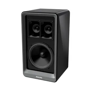 Speaker Stereo Subwoofer 8 Inci Asli PHILIPS, Teater Rumah dengan Amplifier Daya Tiga Dalam Satu untuk Pesta Rumah