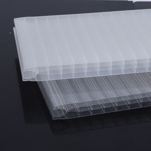 Plaque <span class=keywords><strong>de</strong></span> toiture rectangulaire moderne en <span class=keywords><strong>polycarbonate</strong></span> transparent à quatre parois 20mm/30mm pour petite <span class=keywords><strong>serre</strong></span> <span class=keywords><strong>de</strong></span> <span class=keywords><strong>jardin</strong></span> - Écologique - Product Image 1