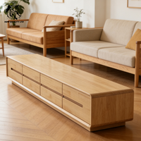 Meuble TV sur pied, design moderne, fabriqué en usine, meilleur prix, personnalisation possible, grand stock disponible, prêt à être expédié, meuble de salon en bois.